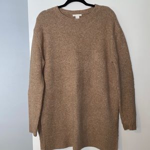 H&M tunic length sweater